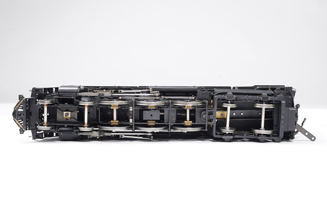 A Gauge One Aster Hobbies New York Central Hudson, 4-6-4 tender locomotive, 5344, the electric version of this model.